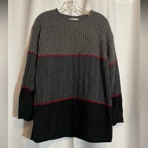 Vintage 1990s Knit Crew Neck Sweater